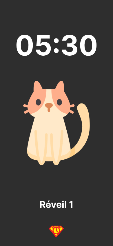 Réveil Chat